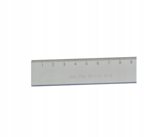 PRZYMIAR SZTYWNY ŚCIĘTY ZE SKALĄ 300x25x5 mm Kl.II