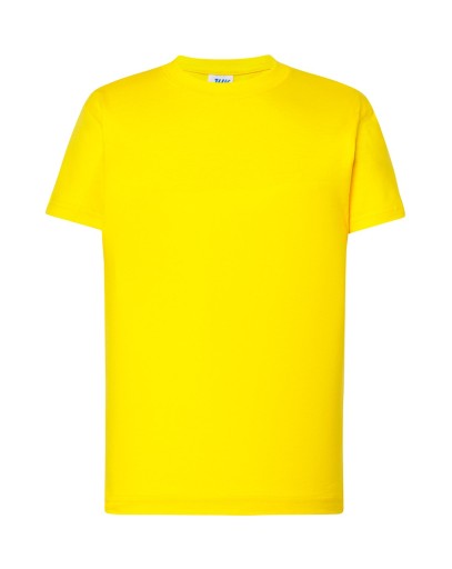 T-SHIRT Koszulka DZIECIĘCA JHK ŻÓŁTA 134-140