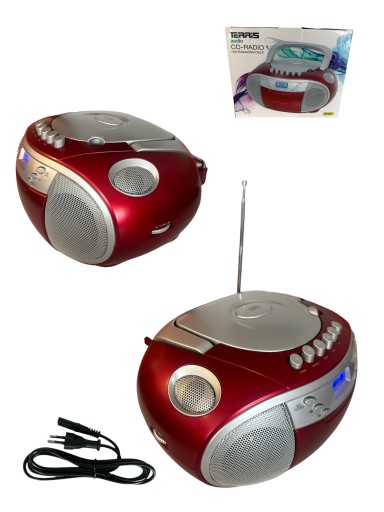 Radio Boombox ODTWARZACZ CD RADIO KUCHENNE MAGNETOFON TERRIS
