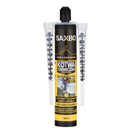 Kotwa chemiczna SAXBO szybkoschnąca 300ml