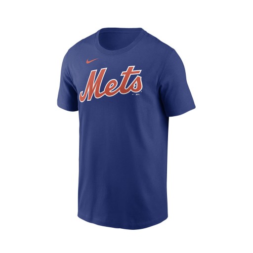 Koszulka Nike MLB Men's Fuse Wordmark Cotton Tee New York Mets - L