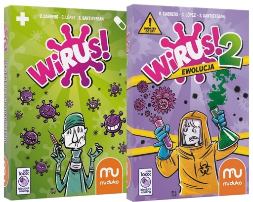 Wirus + Wirus 2 KOMPLET Muduko