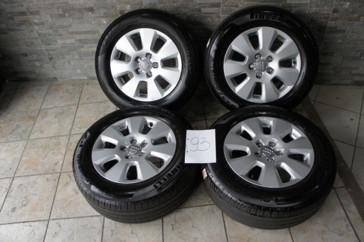 Koła Lato Alufelgi AUDI A6 225/60/16 Pirelli Centurato P7
