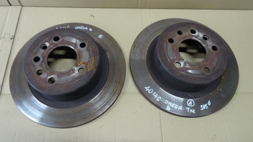 OPEL OMEGA B TARCZE TARCZA HAMULCOWE TYŁ 285MM