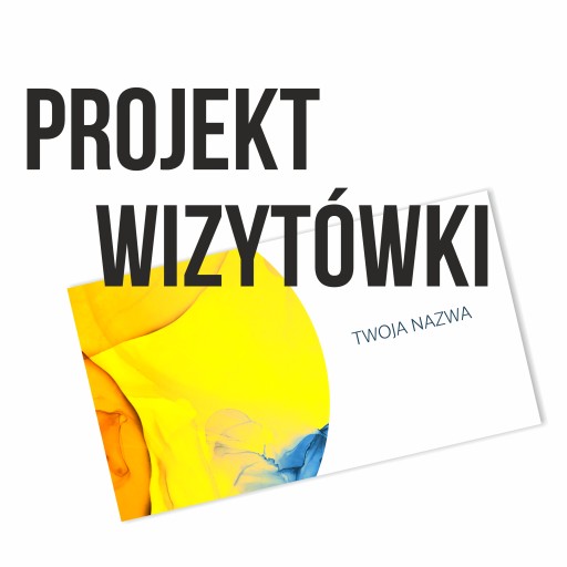 Projekt wizytówki 2 STRONY