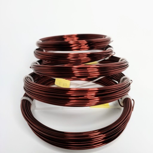 Drut nawojowy miedziany DN2E FD 0,6 mm 1m miedź