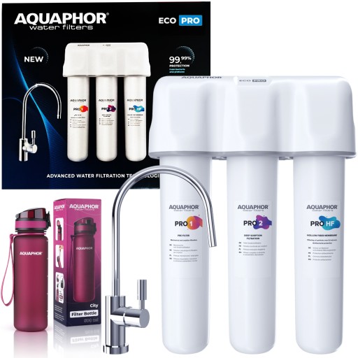 FILTR WODY POD ZLEW AQUAPHOR ECOPRO BAKTERIOBÓJCZY