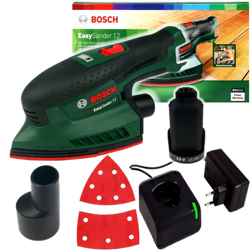SZLIFIERKA UNIWERSALNA EasySander 12 BOSCH 1x2,5Ah