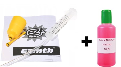 ZESTAW DO HAMULCÓW TARCZOWYCH LEJEK + OLEJ 100ML