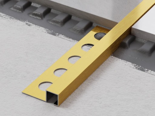 ZŁOTA LISTWA NAROŻNA QS 270cm (WYSOKOŚĆ 12,5mm)