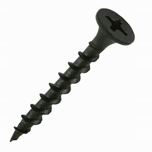 Wkręty fosfatowane czarne do drewna 4,2x70 - 1kg