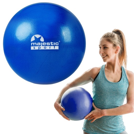 Piłka gimnastyczna fitness mała MajesticSport 25cm