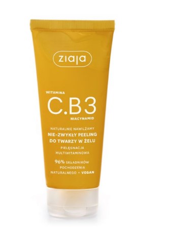 Ziaja peeling do twarzy w żelu witamina C.B3