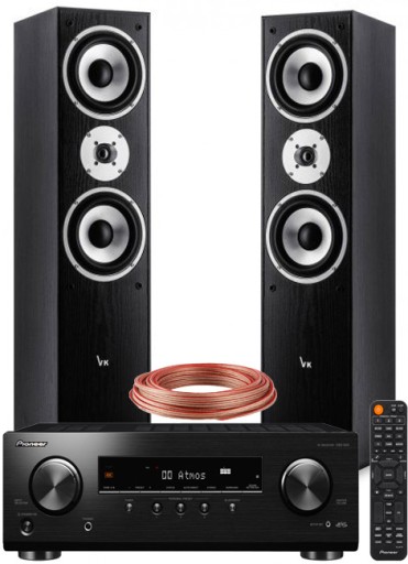 KINO KOLUMNY GŁOŚNIKOWE AMPLITUNER PIONEER HDMI BT