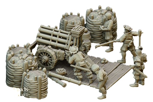 Sunland Imperial Volley Gun - Warhammer Highlands