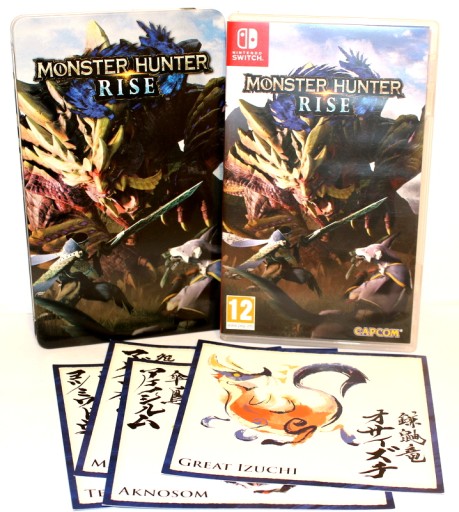 MONSTER HUNTER RISE STEELBOOK SWITCH