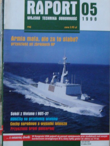 RAPORT WOJSKO TECHNIKA OBRONNOŚĆ 28x 1998-2007