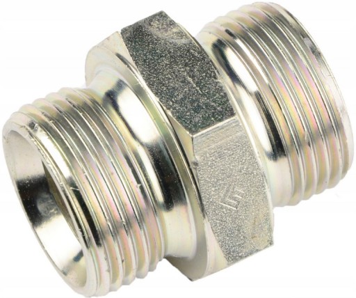 Nypel Hydrauliczny 1'' - 1'' łącznik Prosty GZ BB