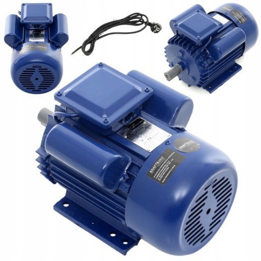 SILNIK ELEKTRYCZNY JEDNOFAZOWY 230V 1430 RPM 3kW KRAFT&DELE