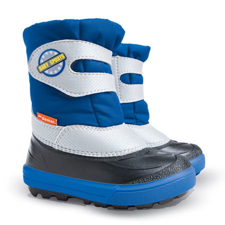 Śniegowce dla dzieci BABY SPORTS buty zimowe dziecięce OCIEPLANE wełną