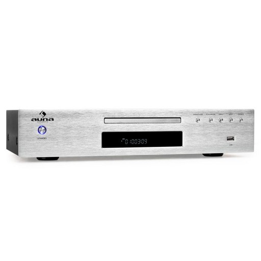 Odtwarzacz CD Auna AV2-CD509 srebrny