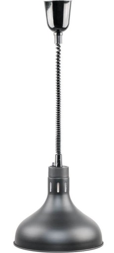 Lampa grzewcza do potraw czarna Stalgast 692611