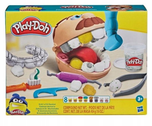 Play Doh Hasbro ciastolina dentysta Lekarz F1259