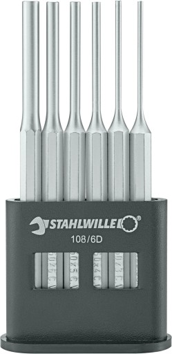 STAHLWILLE Zestaw wybijaków 6-częściowy w stojaku STAHLWILLE