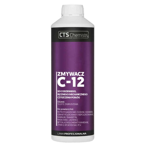 CTS C-12 - usuwanie tłustych plam z marmuru, granitu itp. 1L