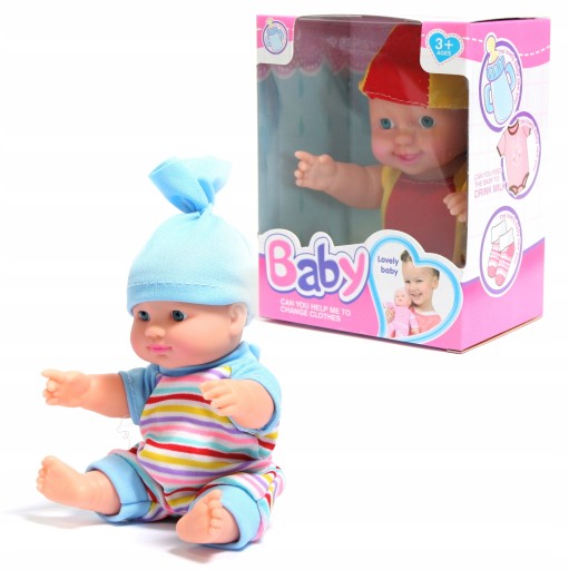 mini LALKA BOBAS różne wzory MINI LALECZKA 17cm