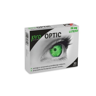 ProOPTIC 30 tabletek WZROK OSTROŚĆ WIDZENIA