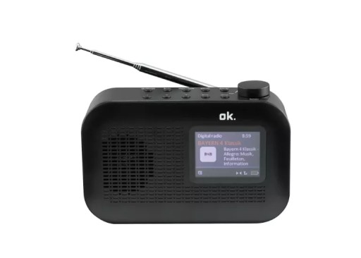 RADIO OK ORD 130 DAB+ RADIO, DAB+, FM, DAB, BLUETOOTH
