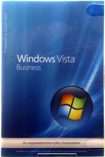 SYSTEM OPERACYJNY WINDOWS VISTA BUSINESS