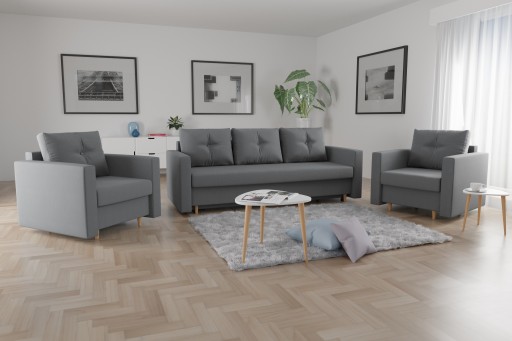 Komplet wypoczynkowy LIDIA 3+1+1 Sofa Kanapa Fotel