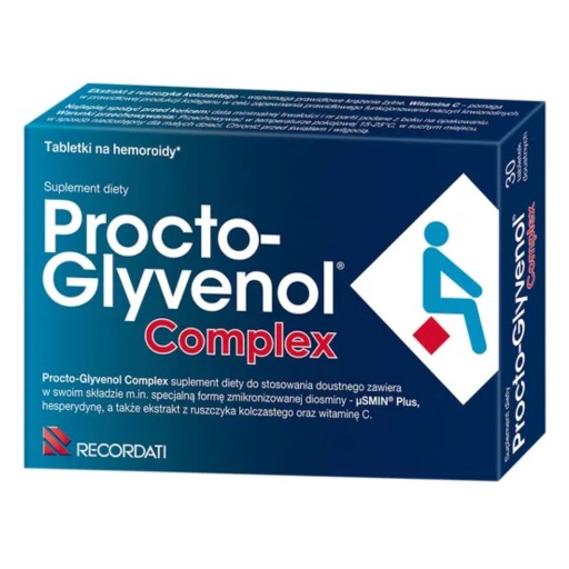 PROCTO-GLYVENOL 30 tabl. na hemoroidy