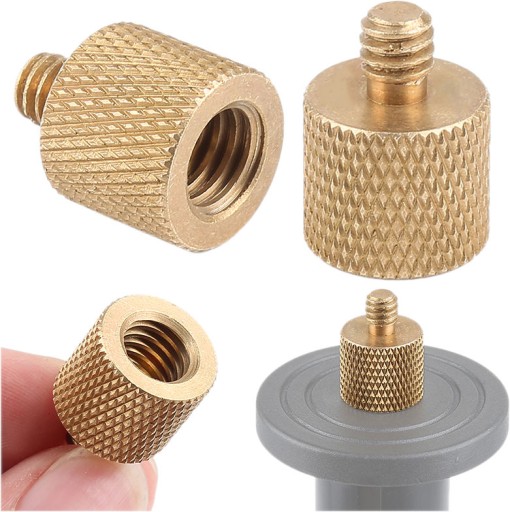Adapter fotograficzny gwintowany 3/8 na 1/4 cala