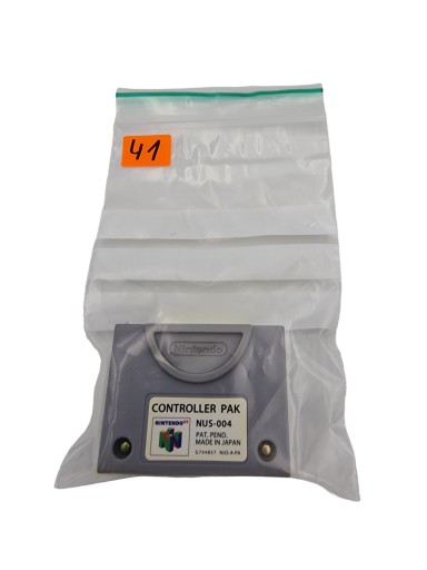 CONTROLLER PAK NUS-004 NINTENDO 64 ORYGINAŁ