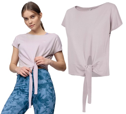 KOSZULKA DAMSKA 4F SPORTOWY TSHIRT TSD023 S