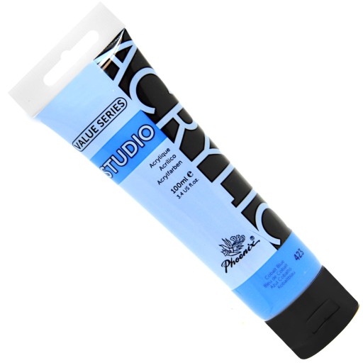 Farba Akrylowa Phoenix 100 ml Cobalt Blue 423