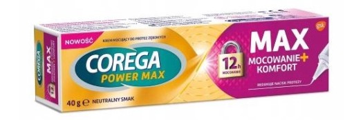 COREGA Power Max krem mocujący do protez zębowych