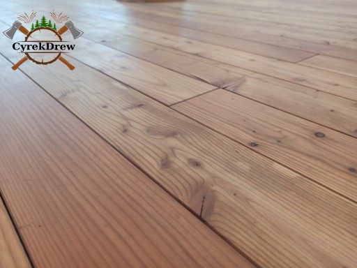 DESKA PODŁOGOWA MICROFAZA – ŚWIERK – MODRZEW – PODŁOGA 400CM