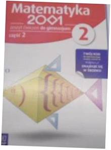 Matematyka 2001 2 zeszyt ćwiczeń część 2. Outlet -