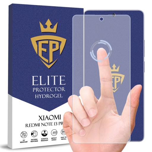 NAJLEPSZE SZKŁO 5D DO XIAOMI REDMI NOTE 13 PRO 4G NIETŁUKĄCE ELASTYCZNE