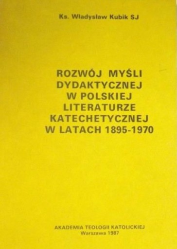 Rozwój myśli dydaktycznej w polskiej