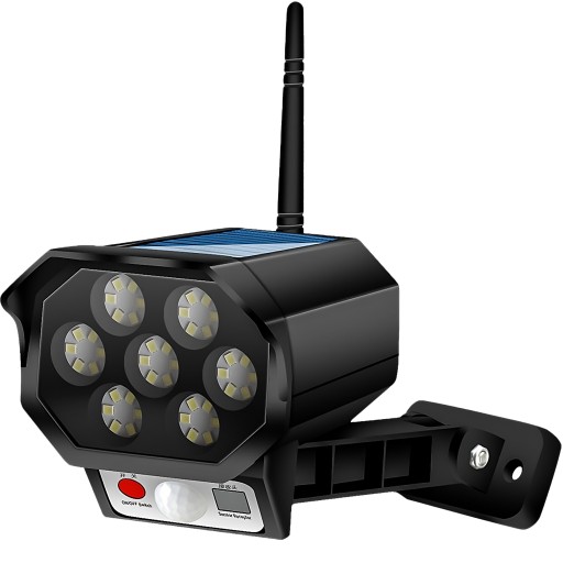 ATRAPA KAMERY LAMPA SOLARNA LED Z CZUJNIKIEM RUCHU