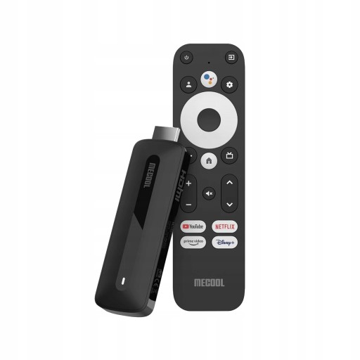 ODTWARZACZ MULTIMEDIALNY ANDROID MECOOL KD3 2/8GB GOOGLETV NETFLIX HDR 4K
