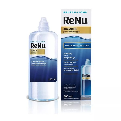 PŁYN DO SOCZEWEK RENU ADVANCED 360 ML