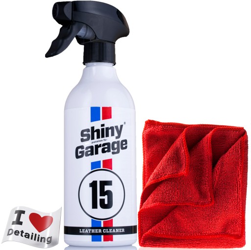 SHINY GARAGE Leather Cleaner - Czyści Skórę 500ml