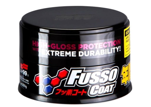 SOFT99 NEW fusso Coat 12 Month Wax Dark wosk 200g