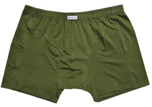 DUŻE MĘSKIE BOKSERKI ELASTYCZNE ANDRIU 5XL KHAKI